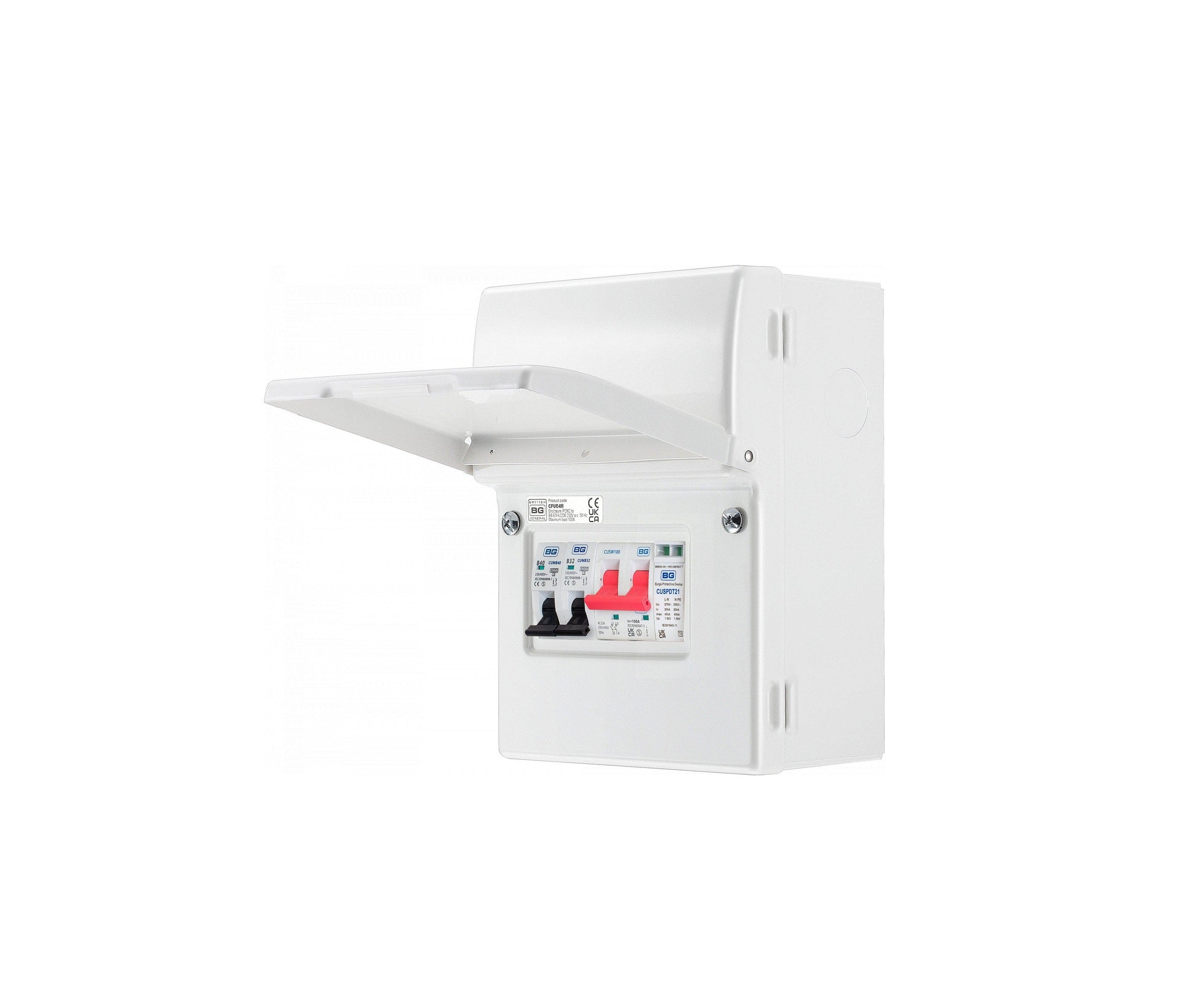BG SyncEV Consumer Unit Range