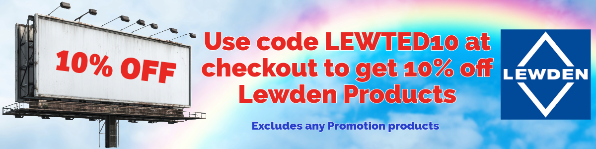 Lewden Promo 10% Off - LEWTED10
