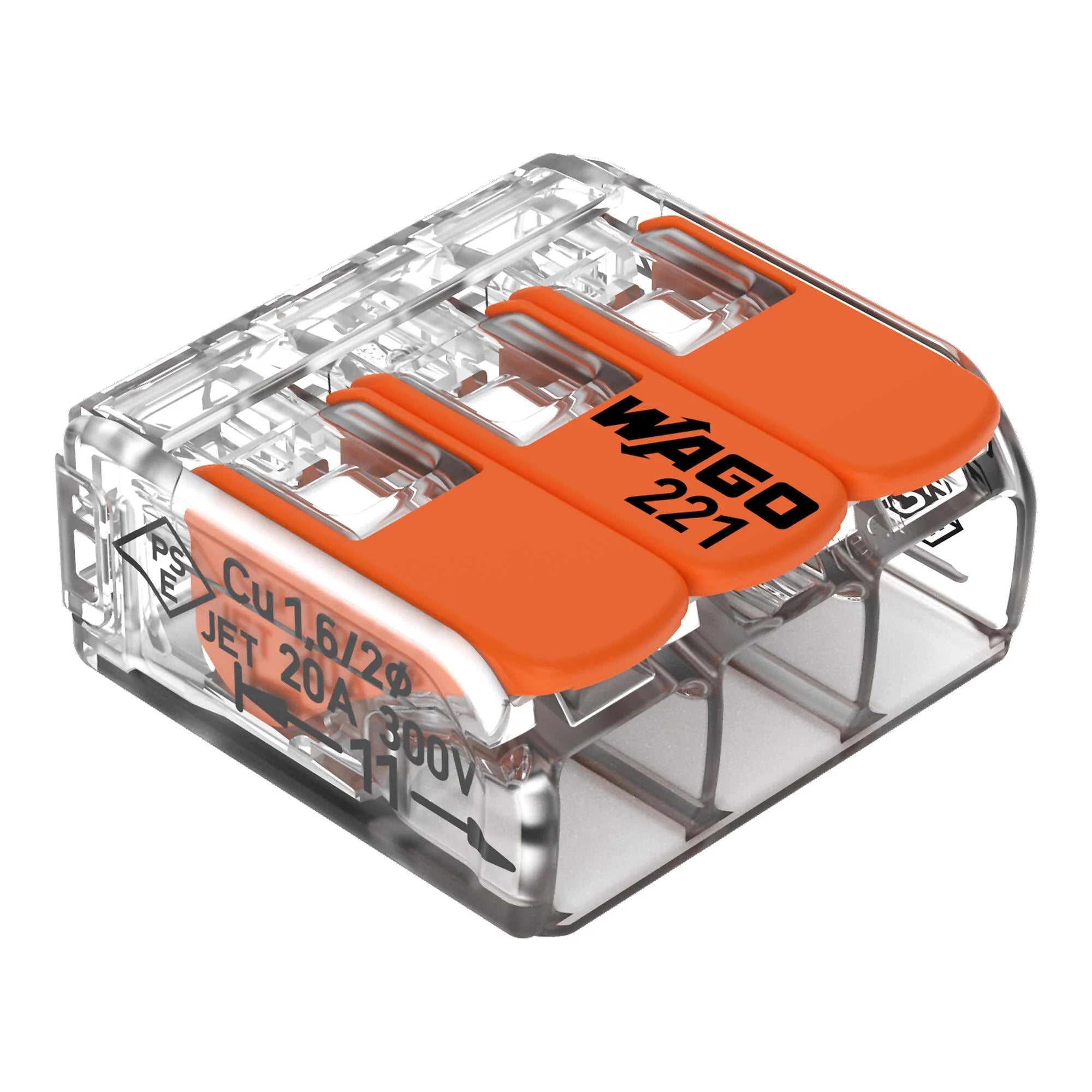 Wago 221 Series Compact Lever Cable Connectors