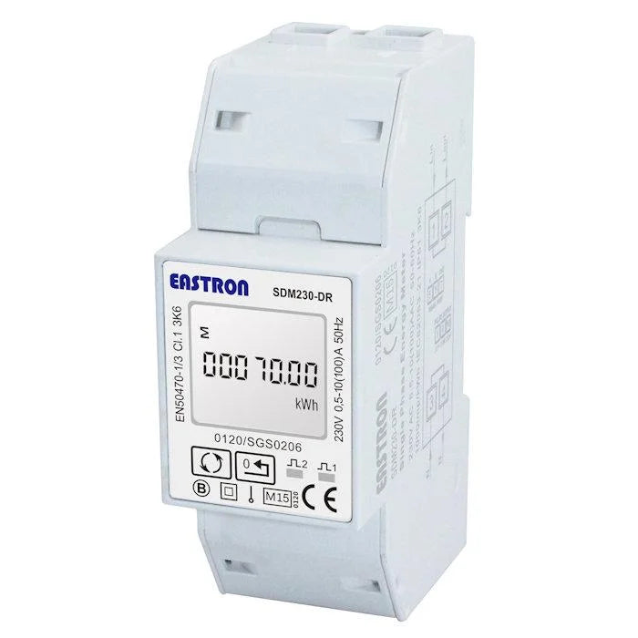 100A Single Phase MID Certified Energy Meter