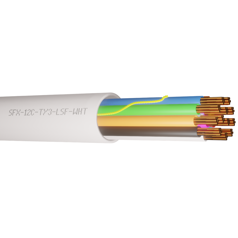 12 Core TCCA Type 3 Alarm LSF Cable