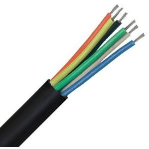 12 Core Type 3 TCCA Alarm Direct Burial Black HDPE Cable