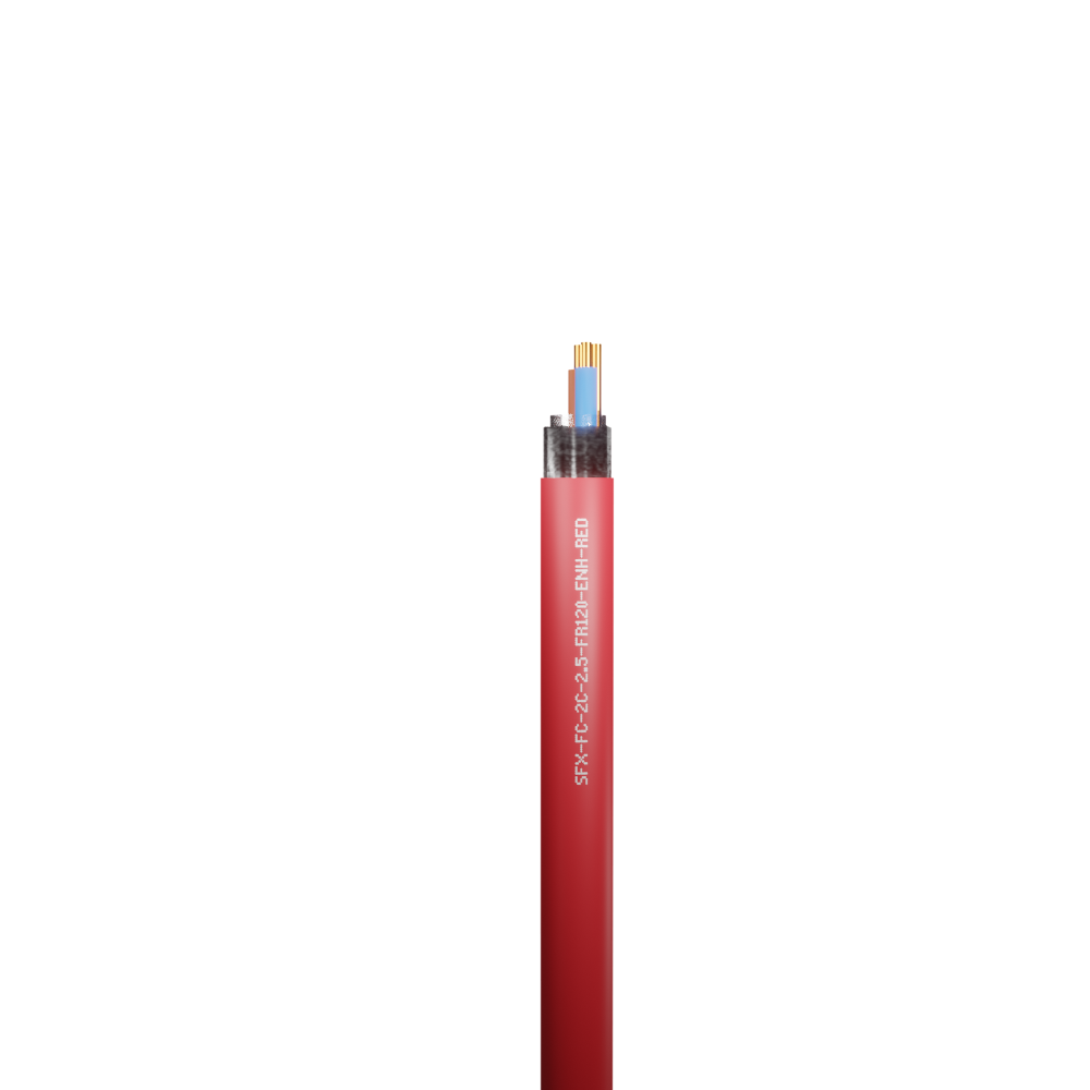 2 Core Flame Flex Enhanced Fire Performance Cable