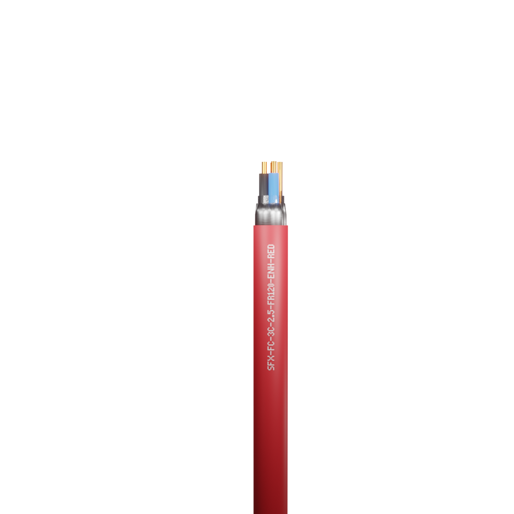 3 Core Flame Flex Enhanced Fire Performance Cable