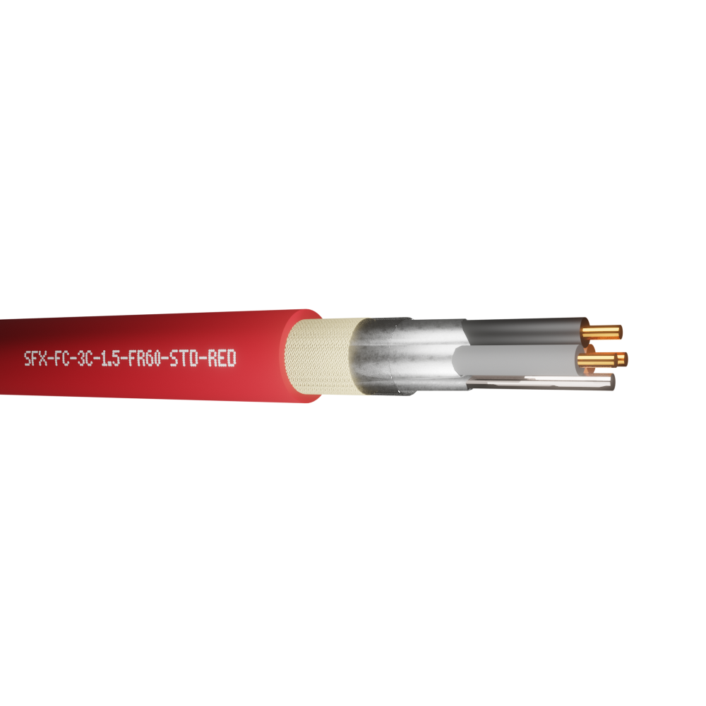 3 Core Flame Flex Standard Fire Performance Cable