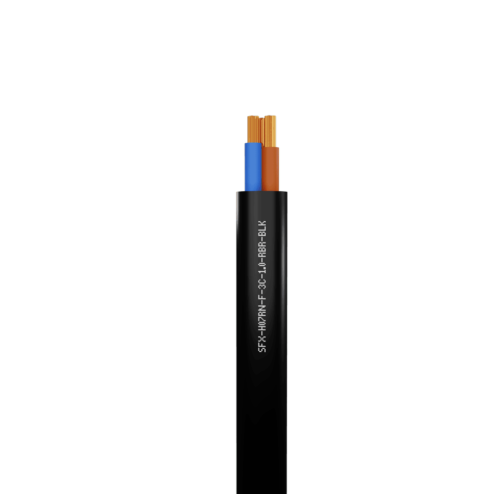 3 Core H07RN-F Flexible Rubber Cable