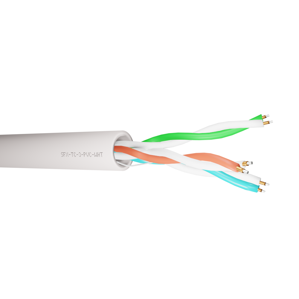 3 Pair CCS Telecom Cable PVC Cable