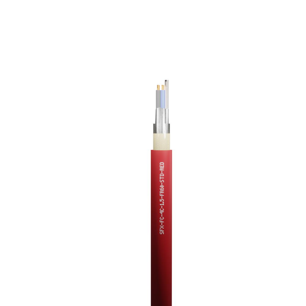4 Core Flame Flex Standard Fire Performance Cable