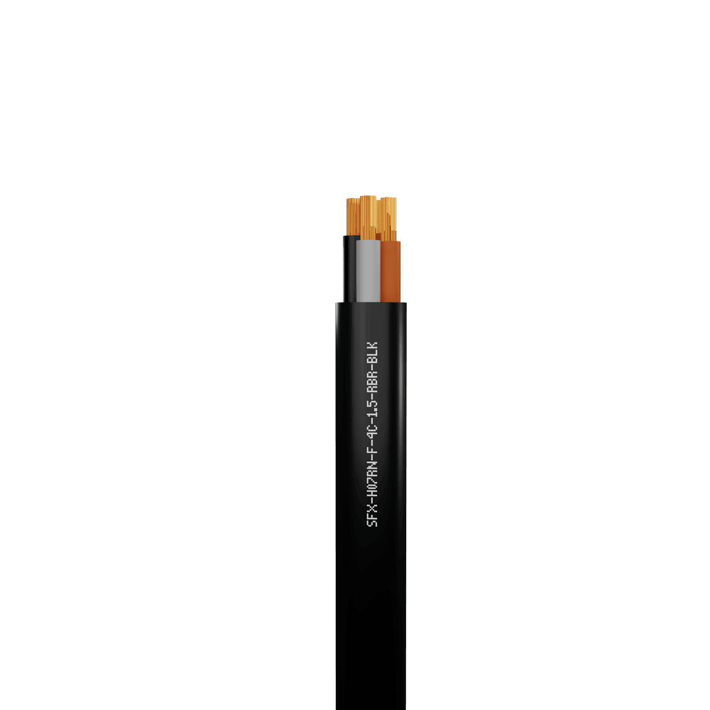 4 Core H07RN-F Flexible Rubber Cable