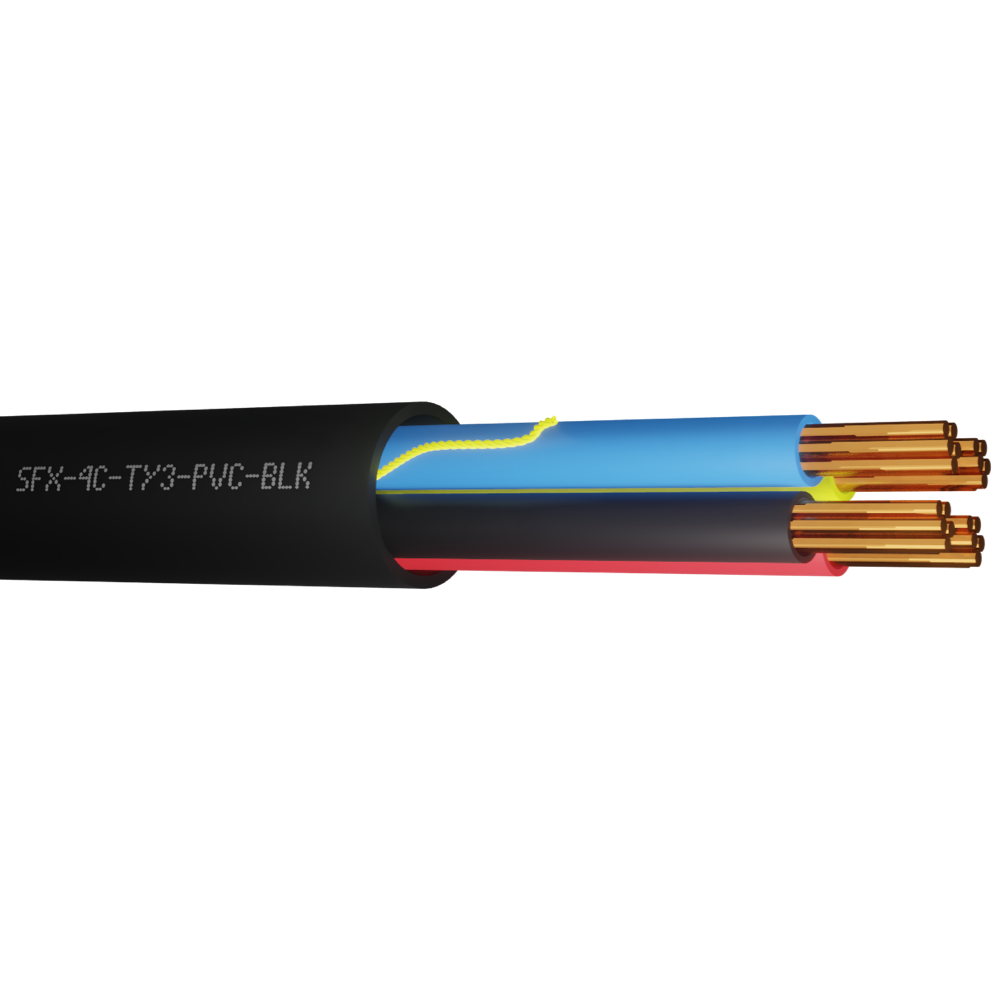 4 Core TCCA Type 3 Alarm PVC Cable
