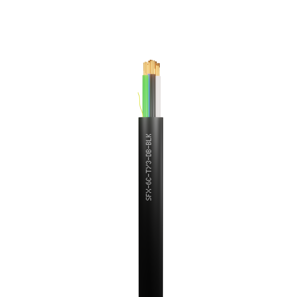 6 Core TCCA Type 3 Alarm Direct Burial HDPE Cable
