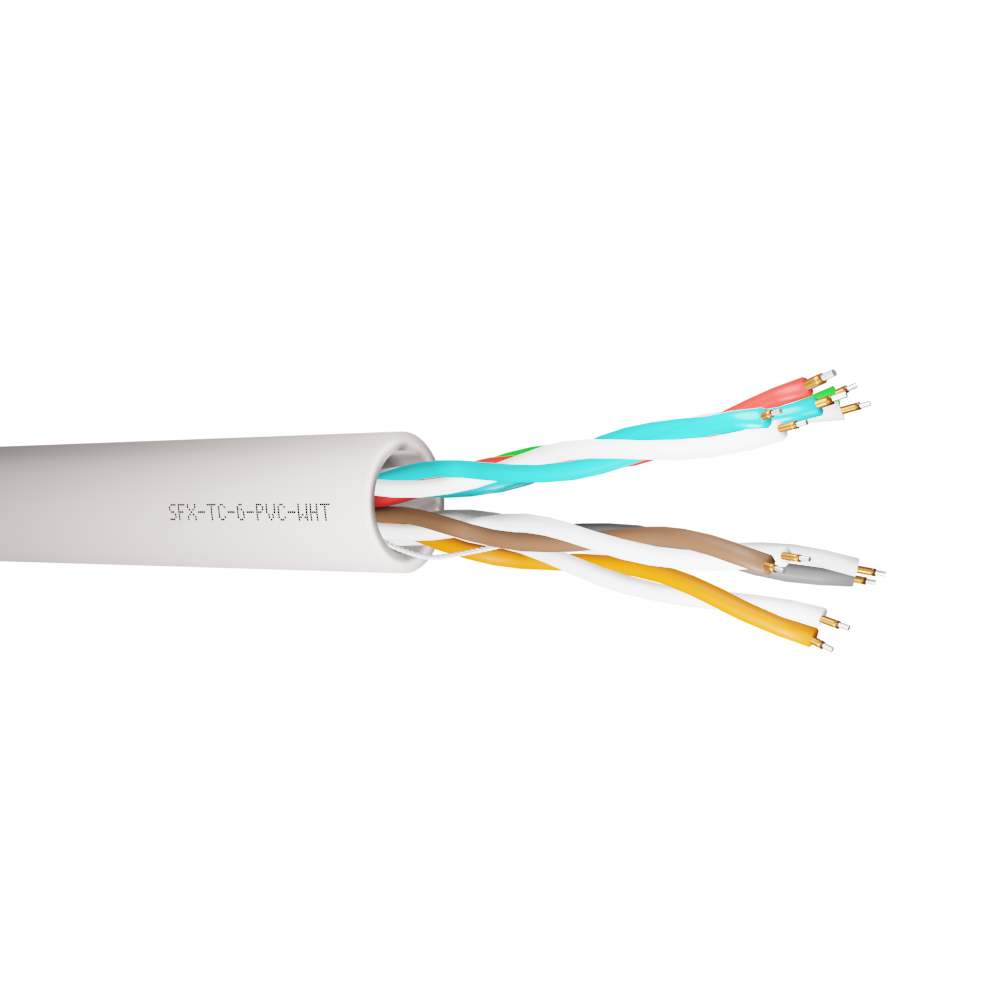 6 Pair CCS Telecom Cable PVC Cable
