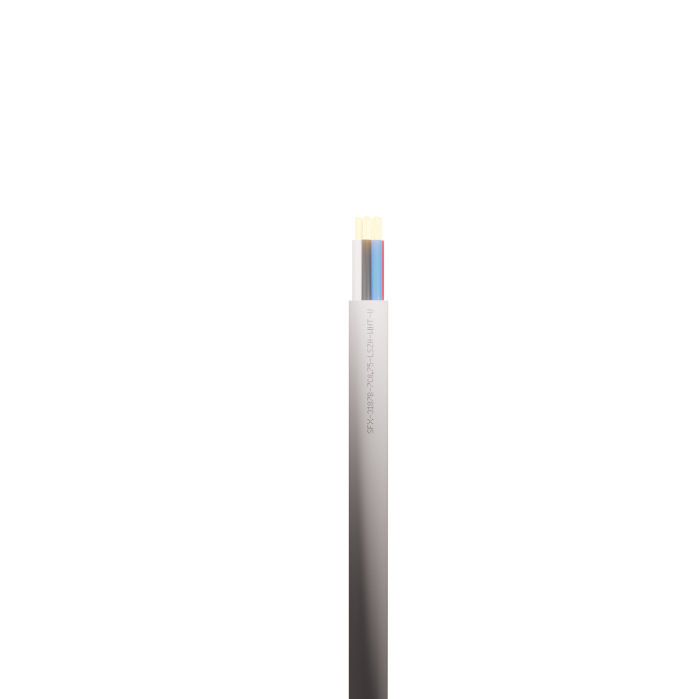 7 Core 3187B Round Flexible LSZH Cable
