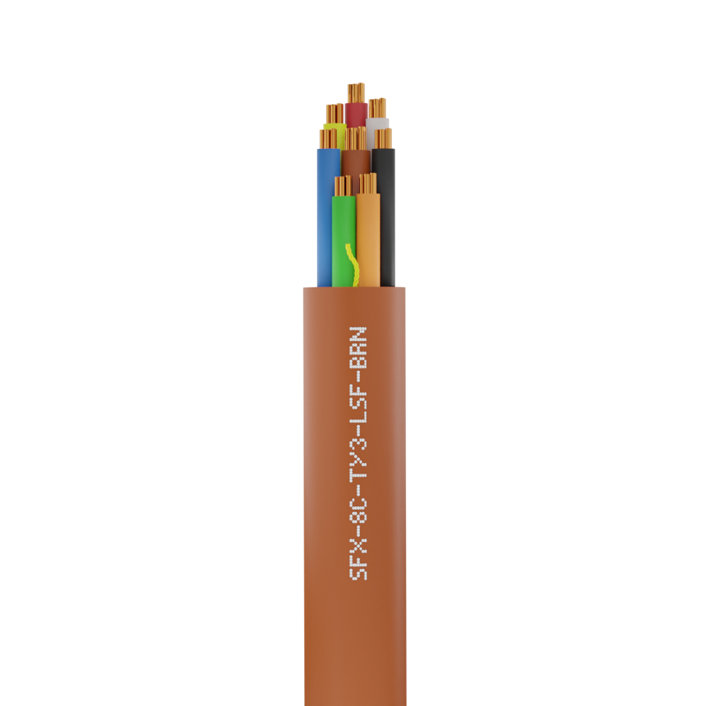 8 Core TCCA Type 3 Alarm LSF Cable