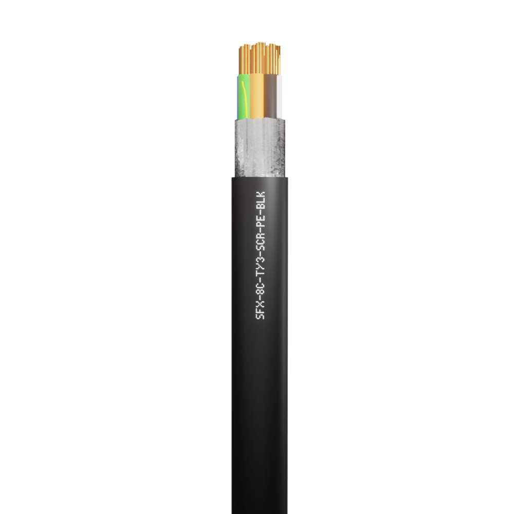 8 Core TCCA Type 3 Alarm Screened PE Cable