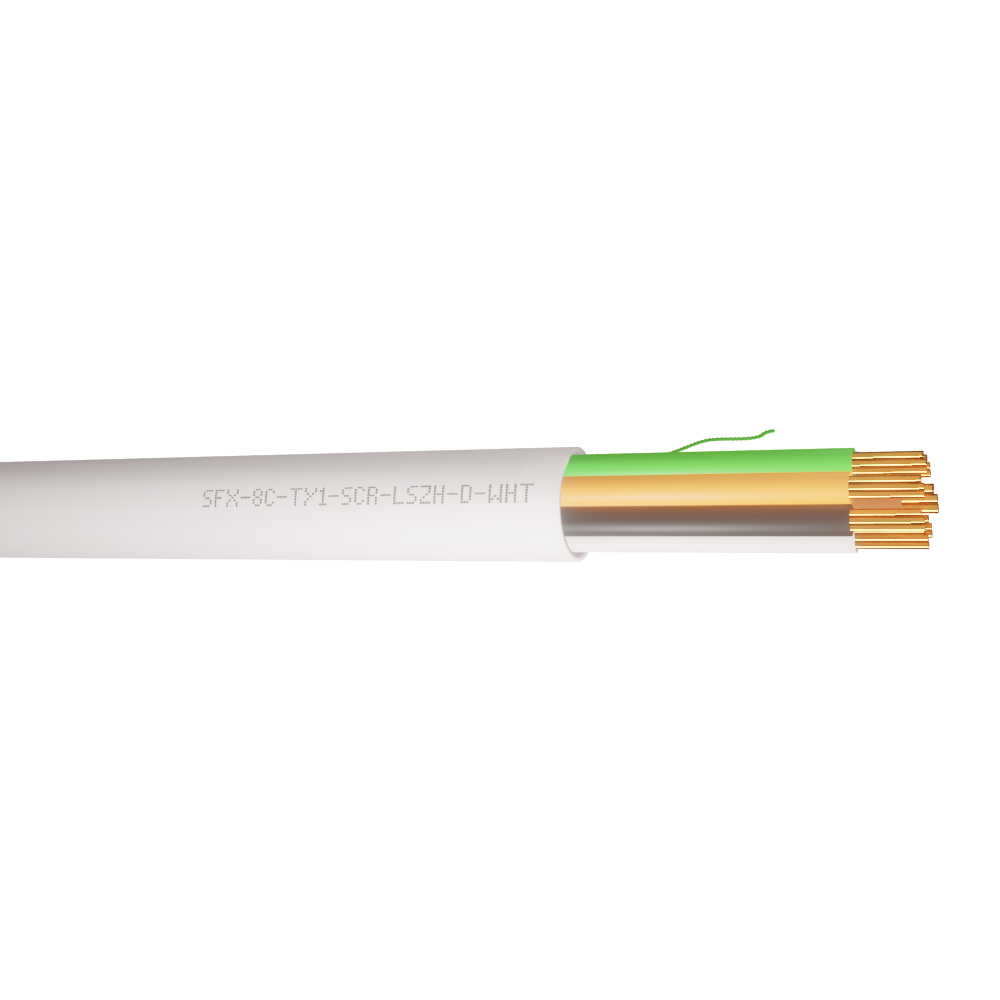 8 Core Type 1 Alarm Dca LSZH Screened Cable