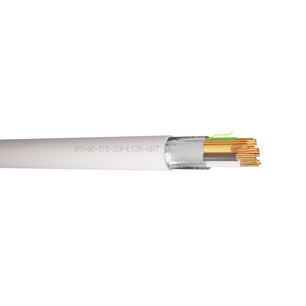 8 Core Type 1 Alarm Screened LSZH Cable