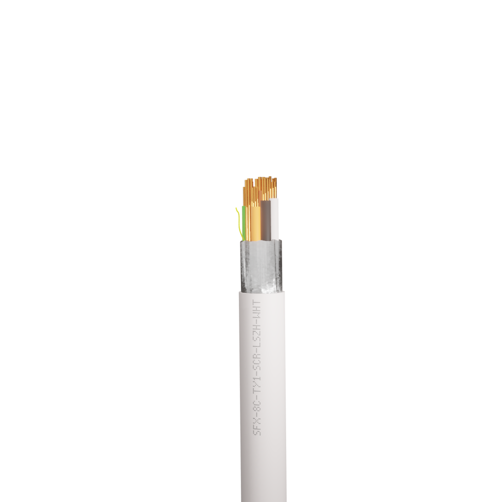 8 Core Type 1 Alarm Screened LSZH Cable