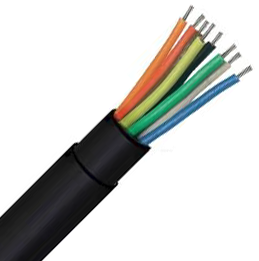8 Core Type 2 Alarm Direct Burial HDPE Cable