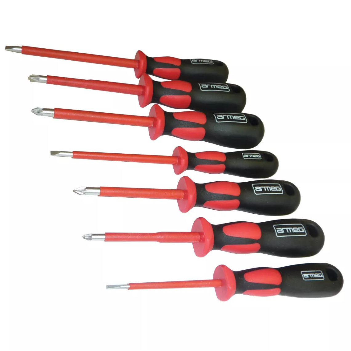 Armeg SDRSET7A 7pc 1000V GRIPX² Screwdriver Set