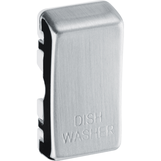 BG RRDWBS-01 Rocker Dish Wshr Brushed Steel
