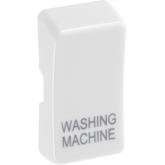 BG RRWMW-01 Grid Rocker 'Washing Machine' White