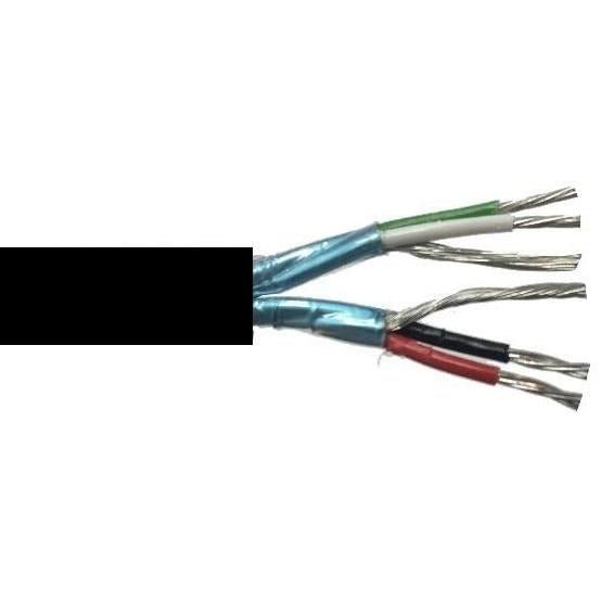 Belden Equivalent ISP2-20 2 Pair 20AWG Individual Foil Screen 600V PE (9402) Cable