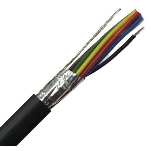 Belden Equivalent OSC10 10 Core 24AWG Overall Foil Screen PE (9540) Cable