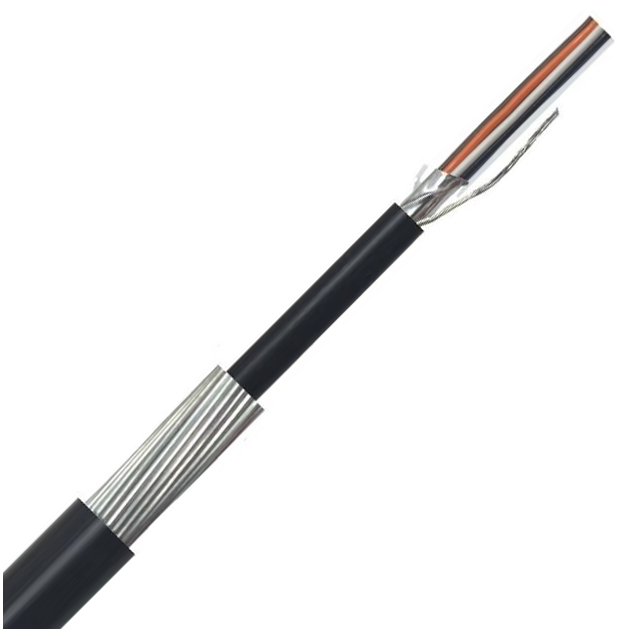 Belden Equivalent OSC8 8 Core 24AWG Overall Foil Screen SWA 600V PE (9538) Cable