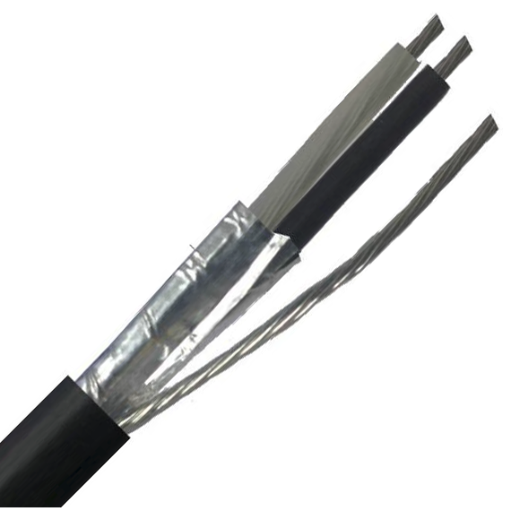 Belden Equivalent OSP1-60 1 Pair 18AWG Overall Foil Screen 600V PE (8760) Cable