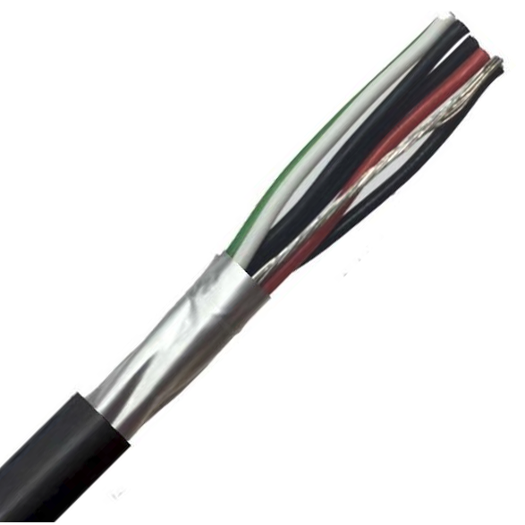 Belden Equivalent OSP3 3 Pair 24AWG Overall Foil Screen 600V PE (9503) Cable