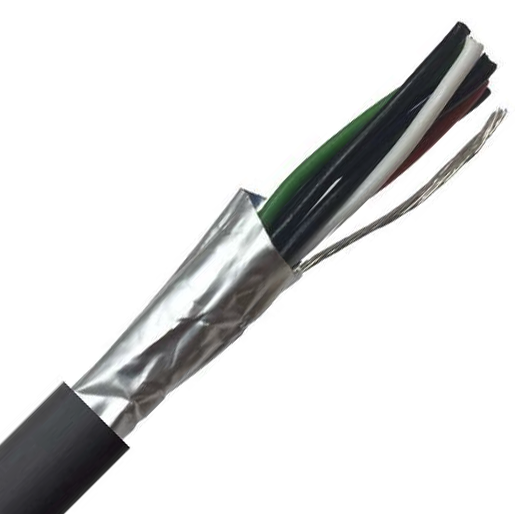 Belden Equivalent OSP4 4 Pair 24AWG Overall Foil Screen 600V PE (9504) Cable