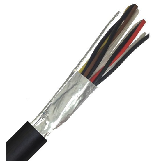 Belden Equivalent OSP6 6 Pair 24AWG Overall Foil Screen 600V PE (9506) Cable