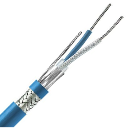 Belden Equivalent Twinaxial 463 2 Core 20AWG Overall Foil and Braided Screen LSZH (9463) Cable