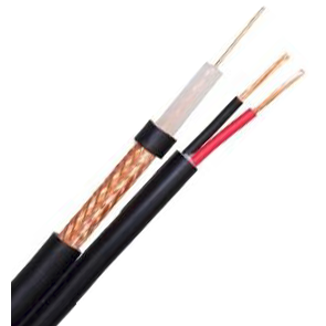 CCTV RG59 Coaxial + 2 Power Cores 0.5mm CCA LSF Cable