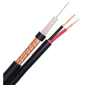 CCTV RG59 Coaxial + 2 Power Cores 0.75mm LSF Cable
