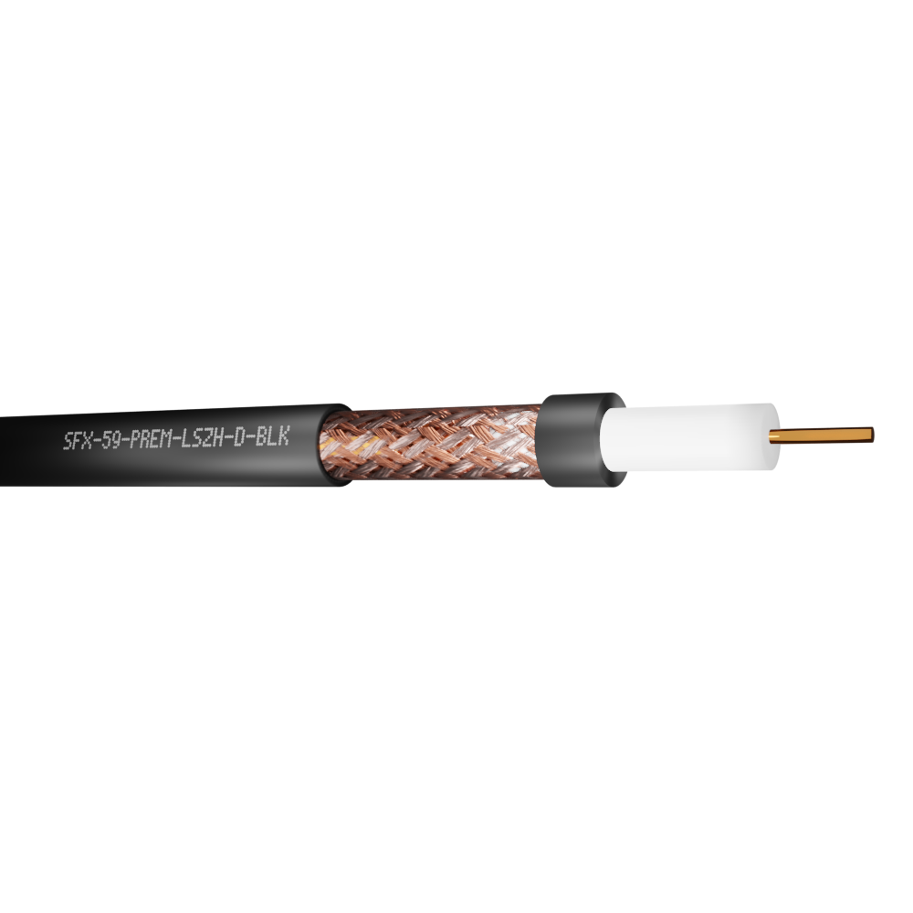 CCTV RG59 Coaxial Dca Premium LSZH Cable