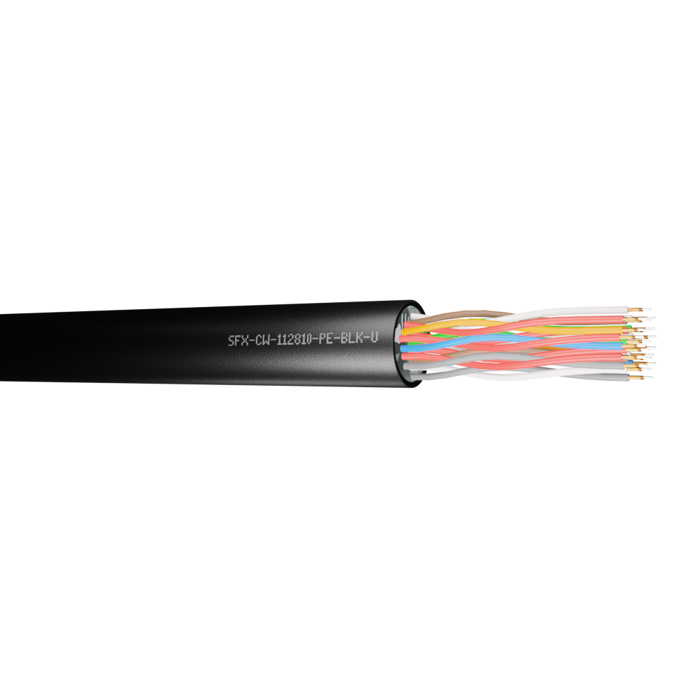 CW1128 10 Pair 0.5mm PJ Filled PE Cable