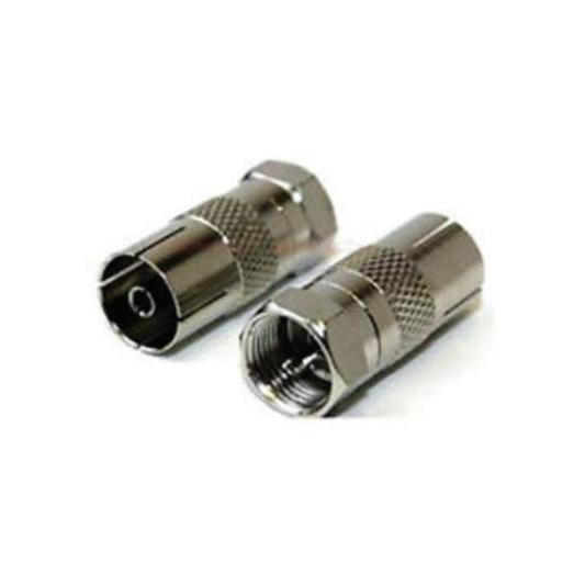 Castlec BP4048 Satellite F Male to Female Coax Adaptor