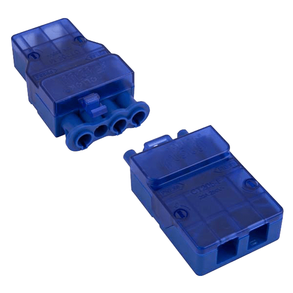 Click CT205C FLOW 20A 4P COMPLETE PUSH-FIT CONNECTOR