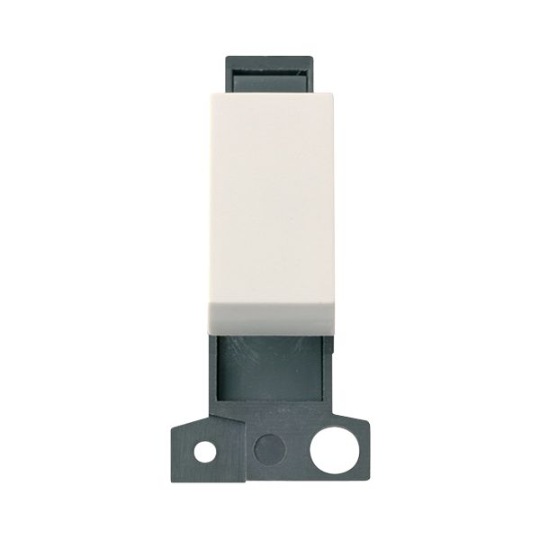 Click Scolmore MD075PW Mini Grid 10A 3 Position Retractive Switch Module Polar White