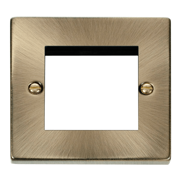 Click VPAB311 Single Plate (Twin Media Module Aperture)