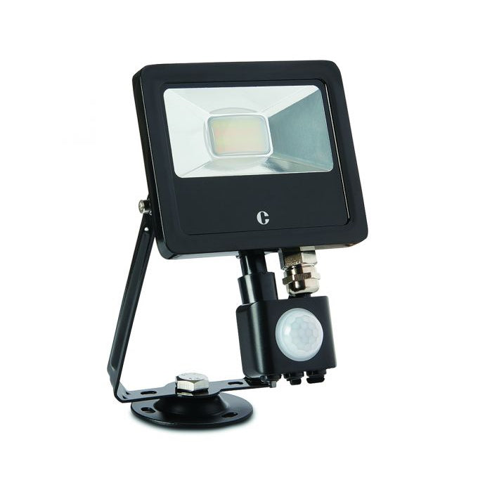 Collingwood FL01BPCS 10W LED Tri-Colour Floodlight PIR