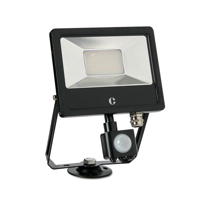 Collingwood FL02BPCS 20W LED Tri-Colour Floodlight PIR