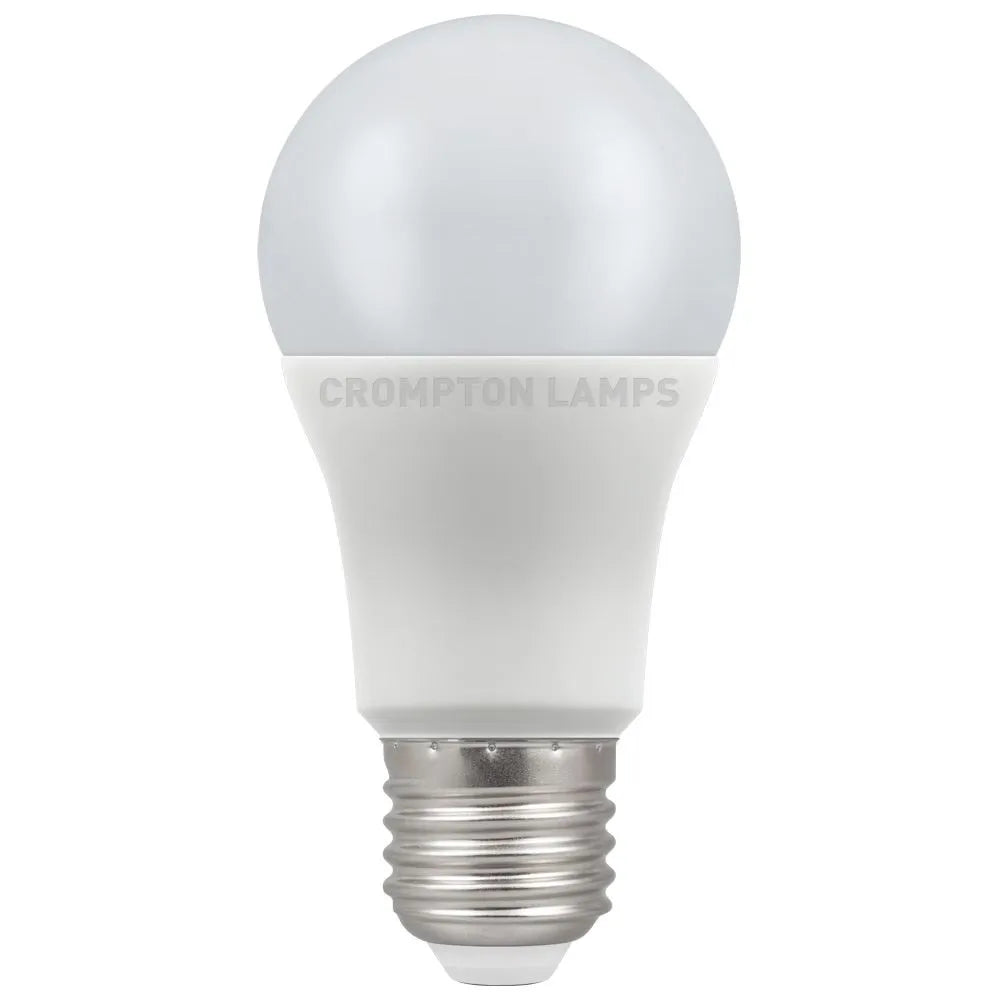 Crompton 11847 11W E27 Dimmable Round GLS Lamp Opal