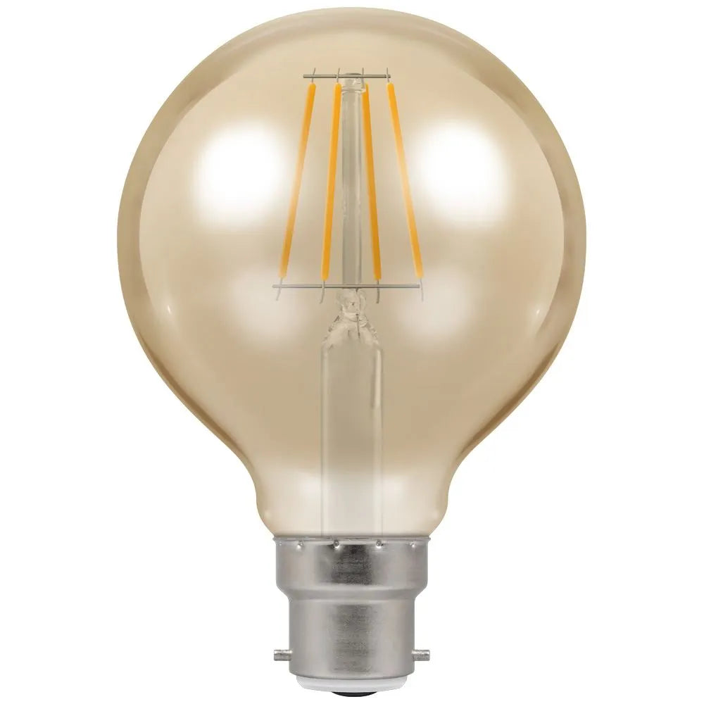 Crompton 4269 5W BC LED Dimmable Filament Lamp Antique Bronze