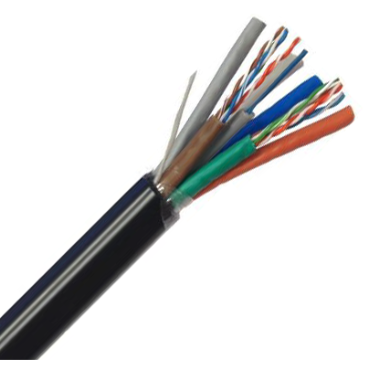 Data Category 5e, 25 pair UTP PE Cable