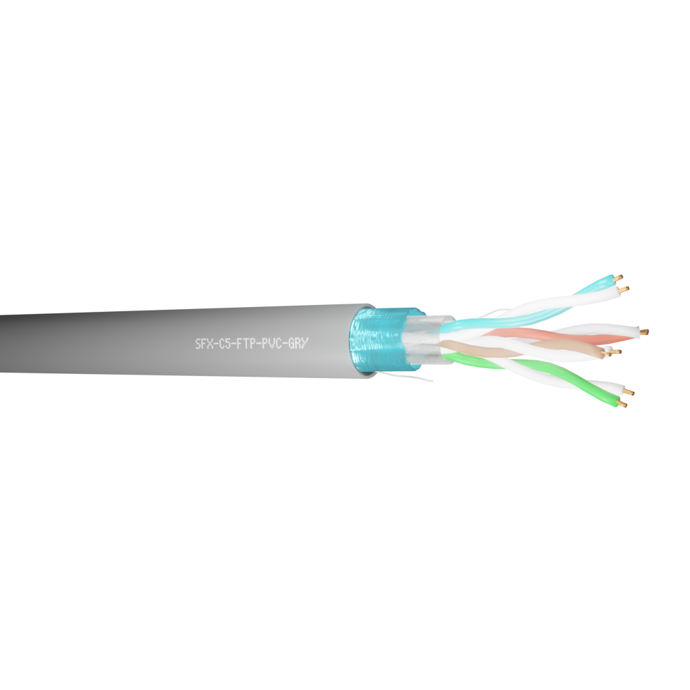 Data Category 5e, 4 pair FTP PVC Cable