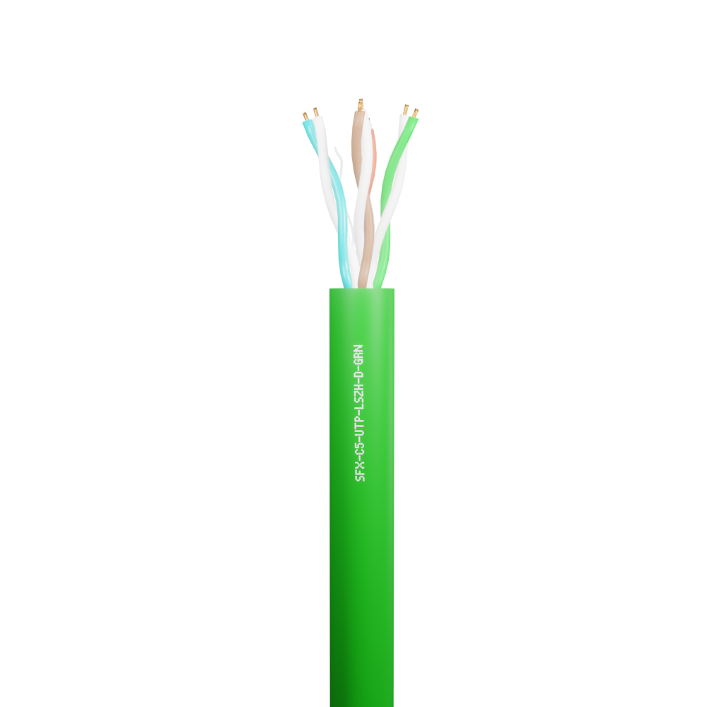 Data Category 5e, 4 pair UTP Dca LSZH Cable