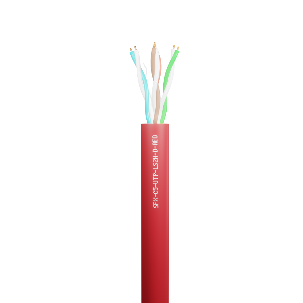 Data Category 5e, 4 pair UTP Dca LSZH Cable